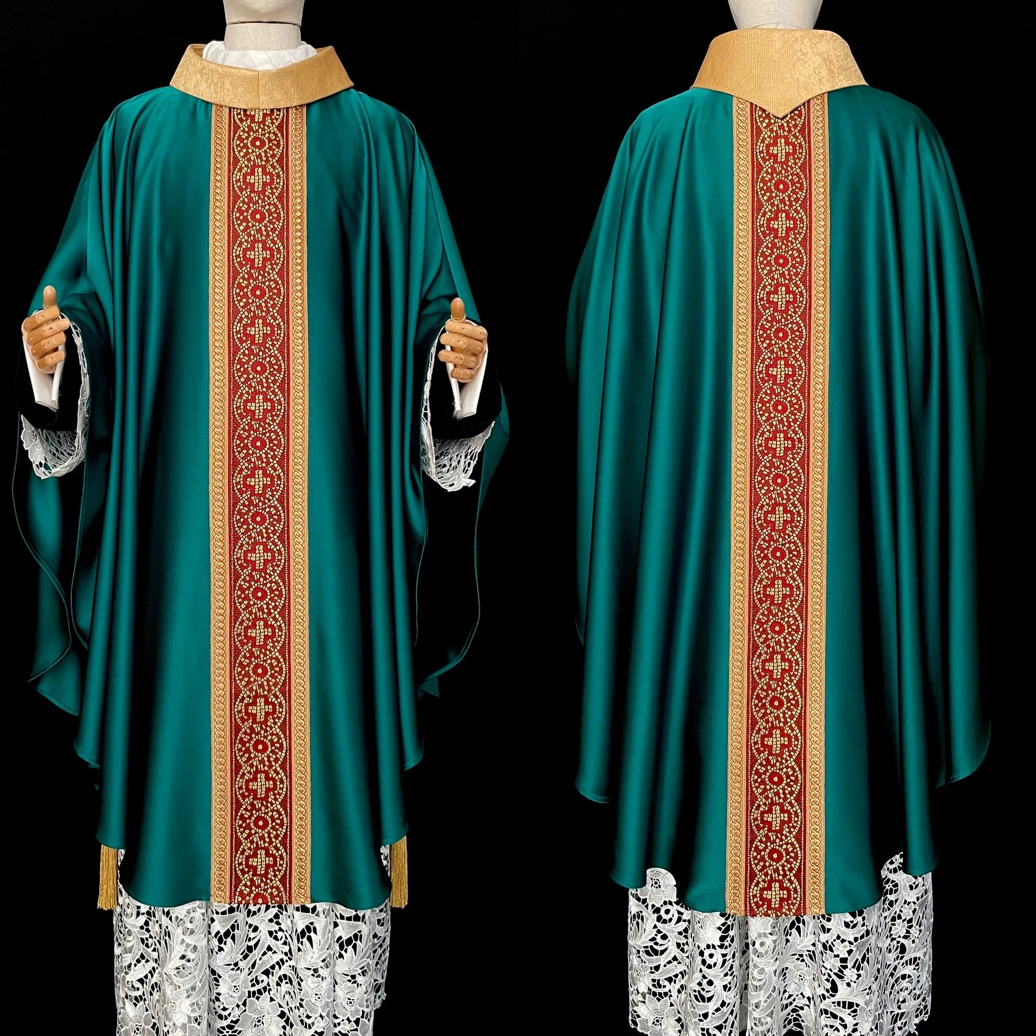 Kasula atau Busana/Jubah Misa - Model Gothic KLI01