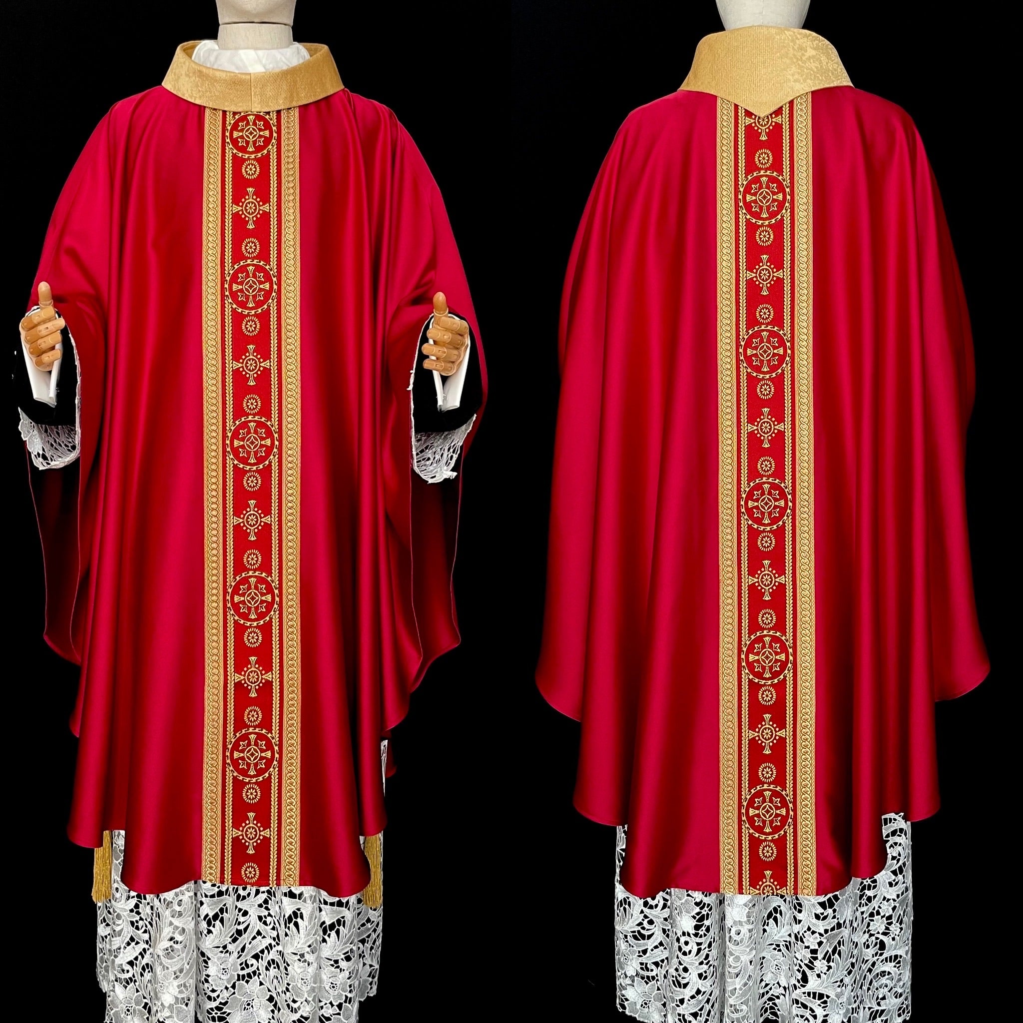Kasula atau Busana/Jubah Misa - Model Gothic KLI01