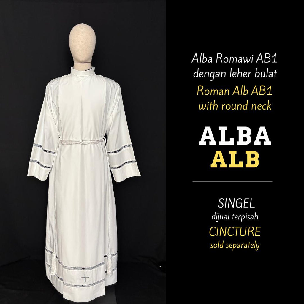 Alba Leher Bulat - Model Romawi