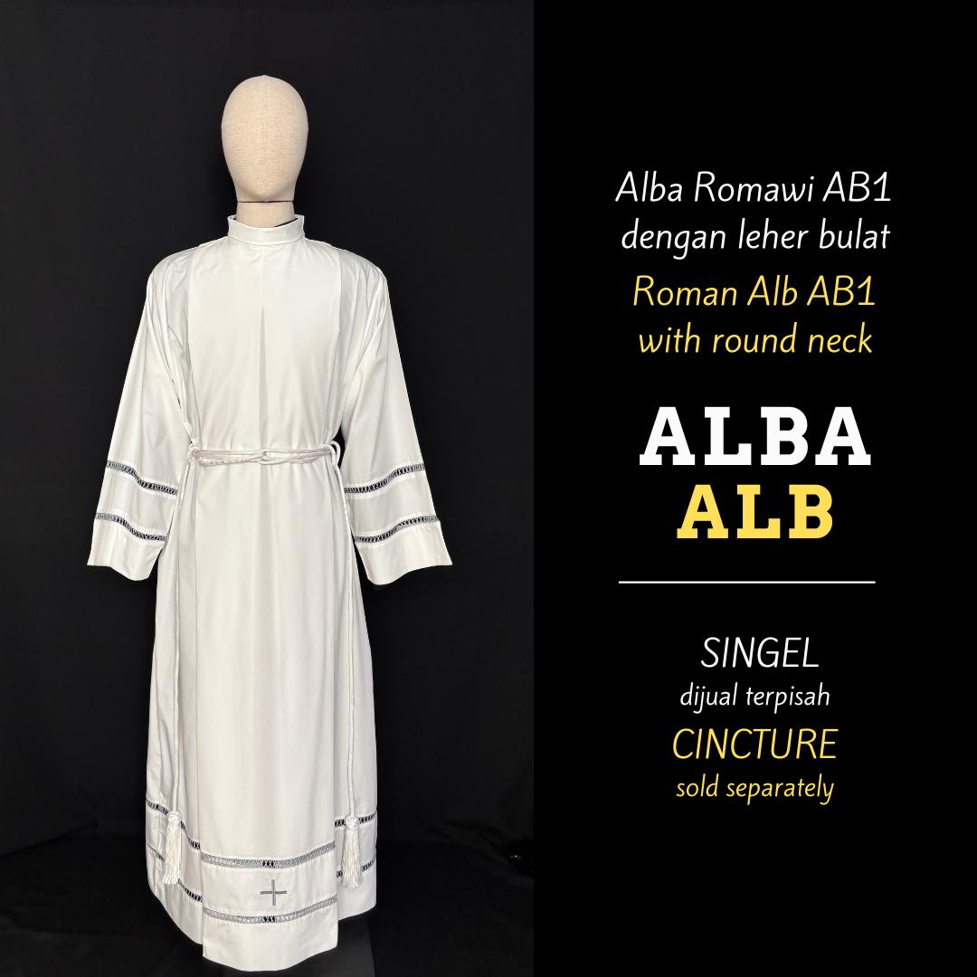 Alba Leher Bulat - Model Romawi