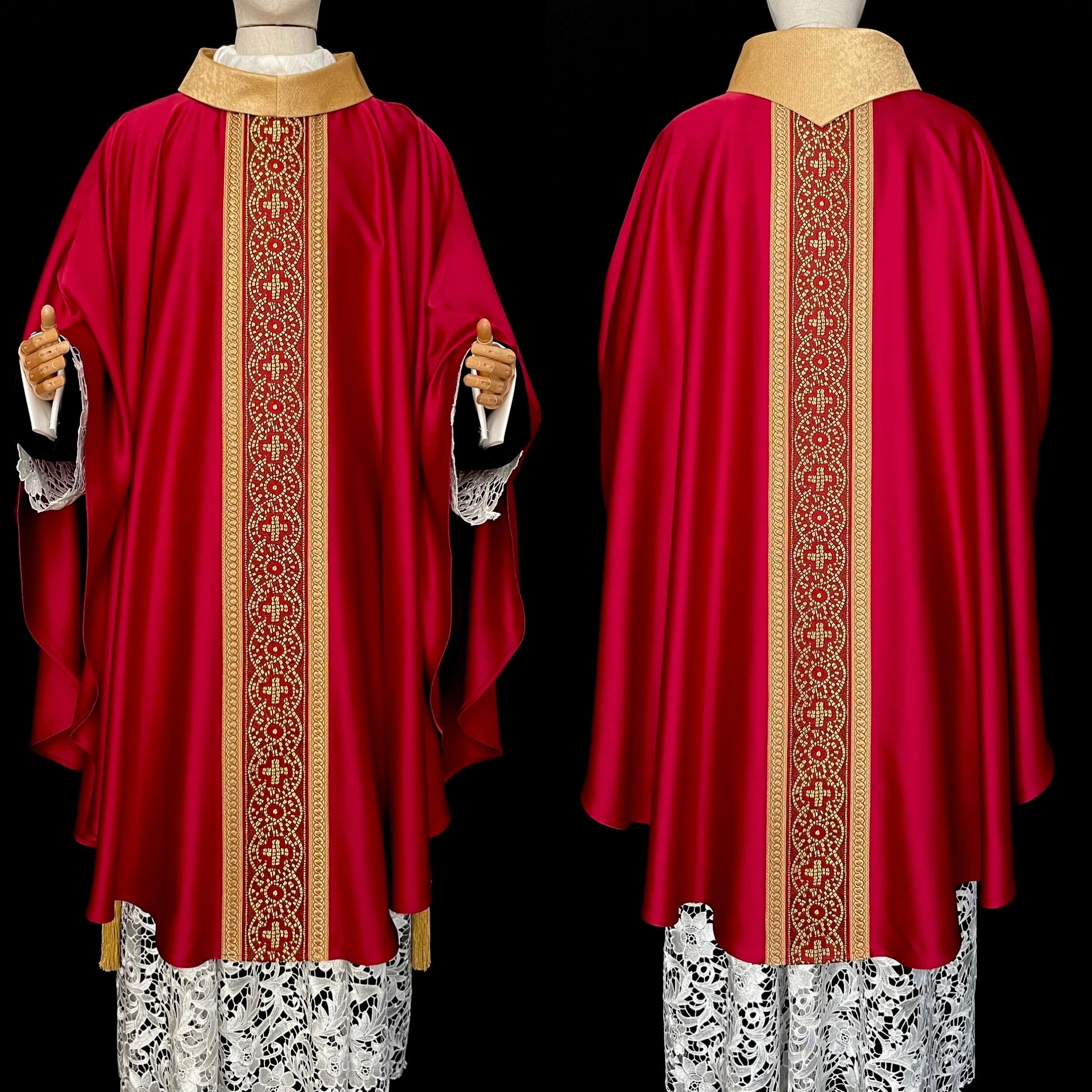 Kasula atau Busana/Jubah Misa - Model Gothic KLI01