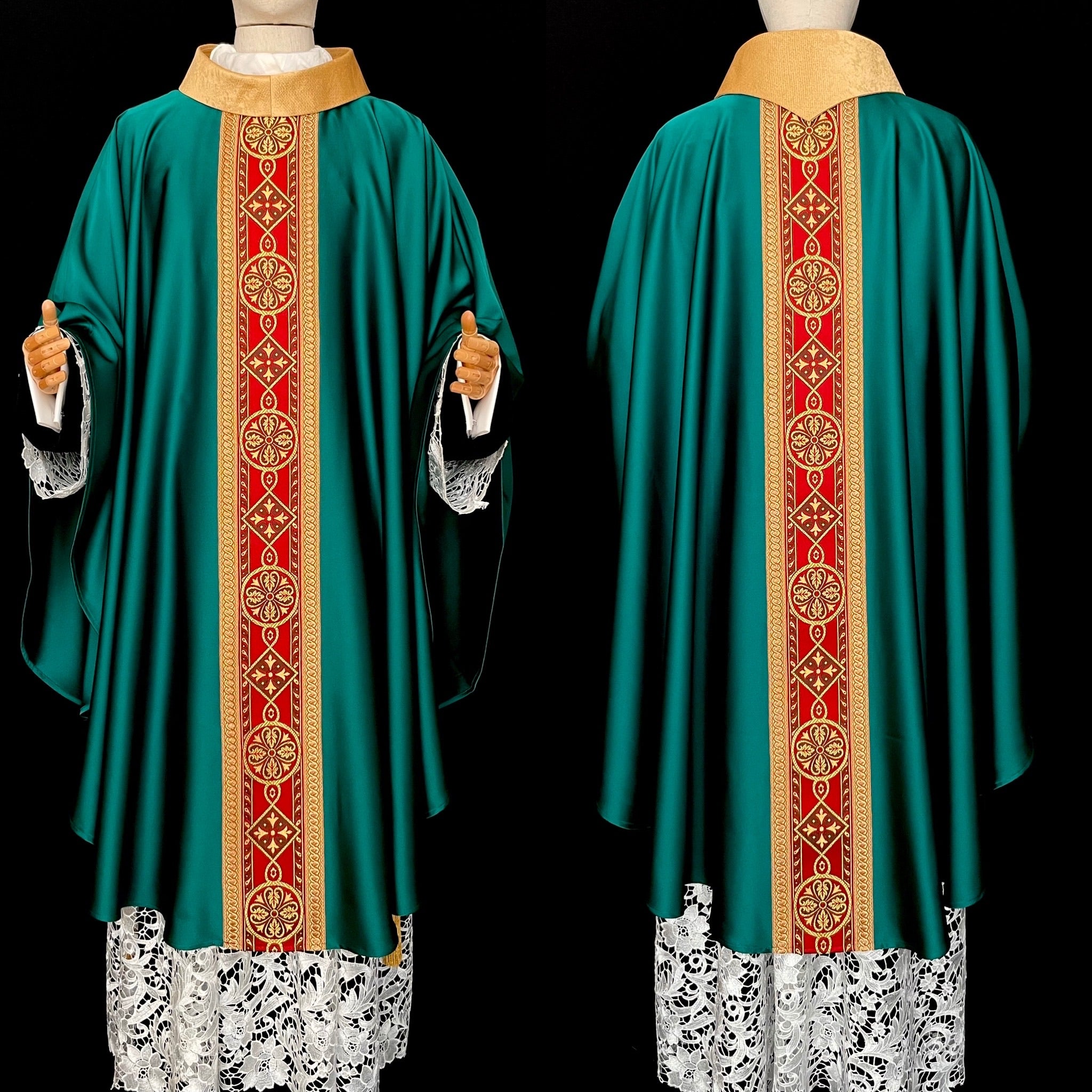 Kasula atau Busana/Jubah Misa - Model Gothic KLI01