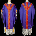 Kasula atau Busana/Jubah Misa Semi Premium - Model Gothic KNY01