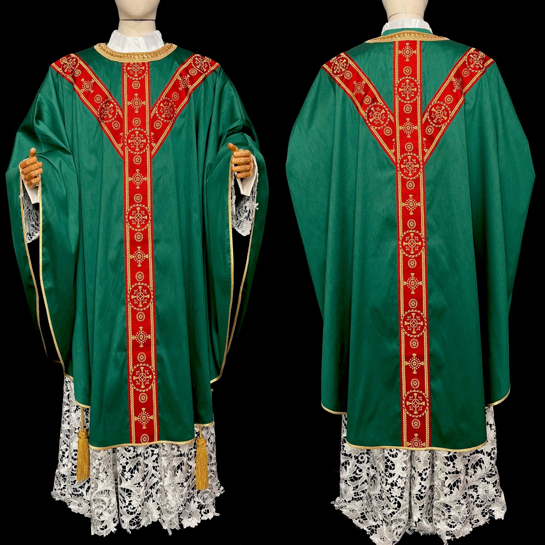 Kasula atau Busana/Jubah Misa Semi Premium - Model Gothic KNY01