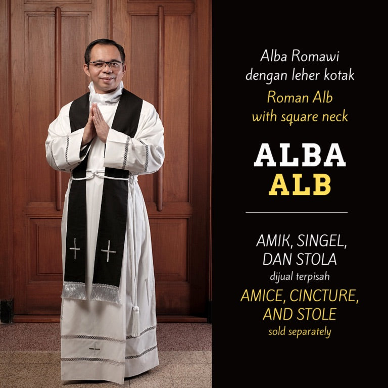 Alba Leher Kotak - Model Romawi
