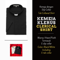 Kemeja Imam Slip Collar - Lengan Pendek