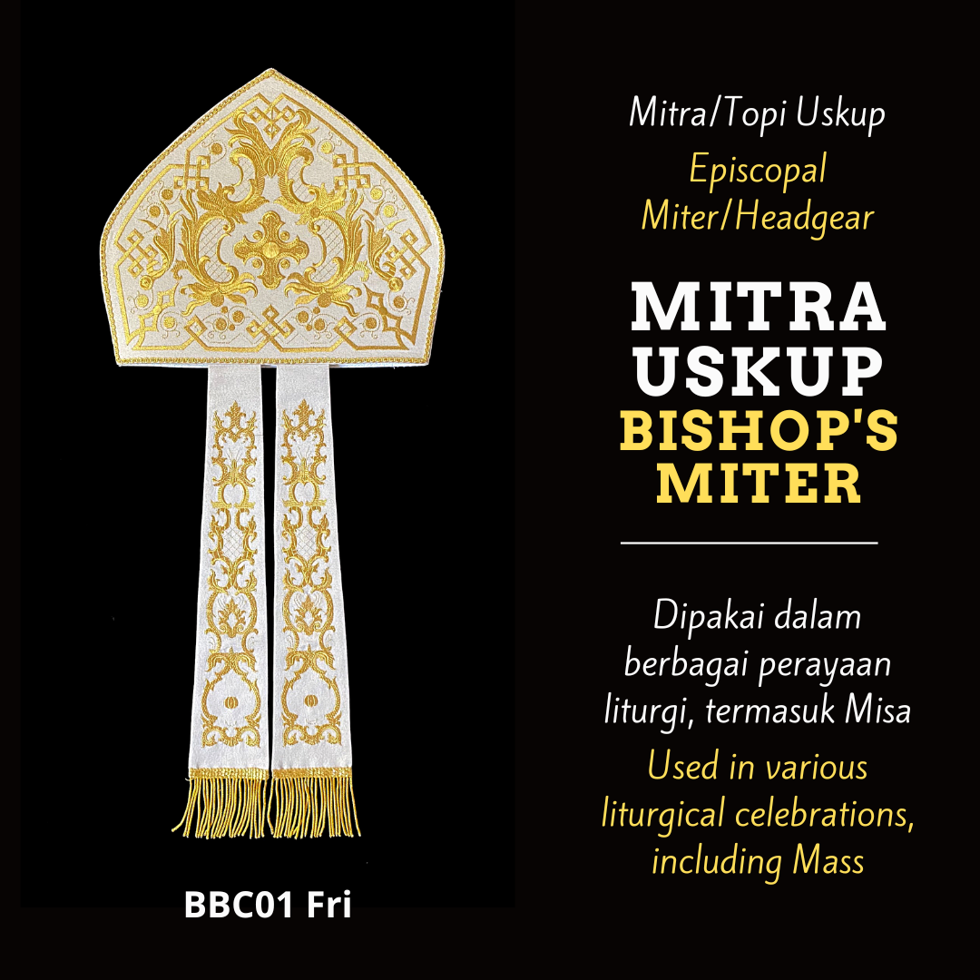 Mitra Uskup: Topi Uskup untuk Misa