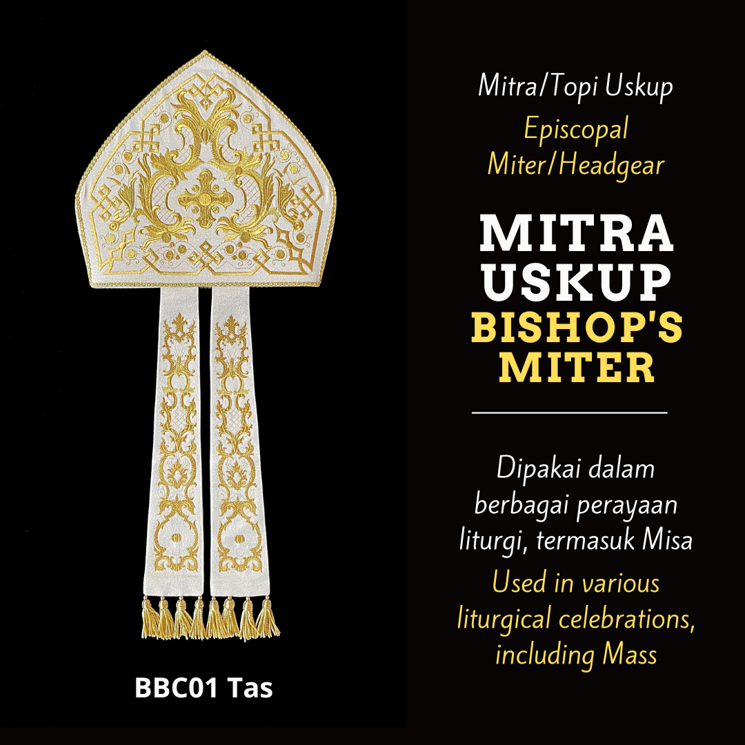 Mitra Uskup: Topi Uskup untuk Misa