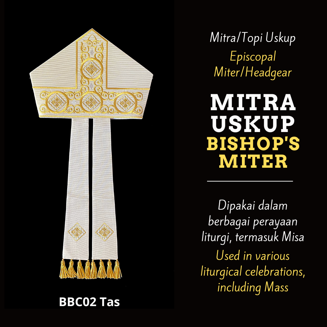 Mitra Uskup: Topi Uskup untuk Misa