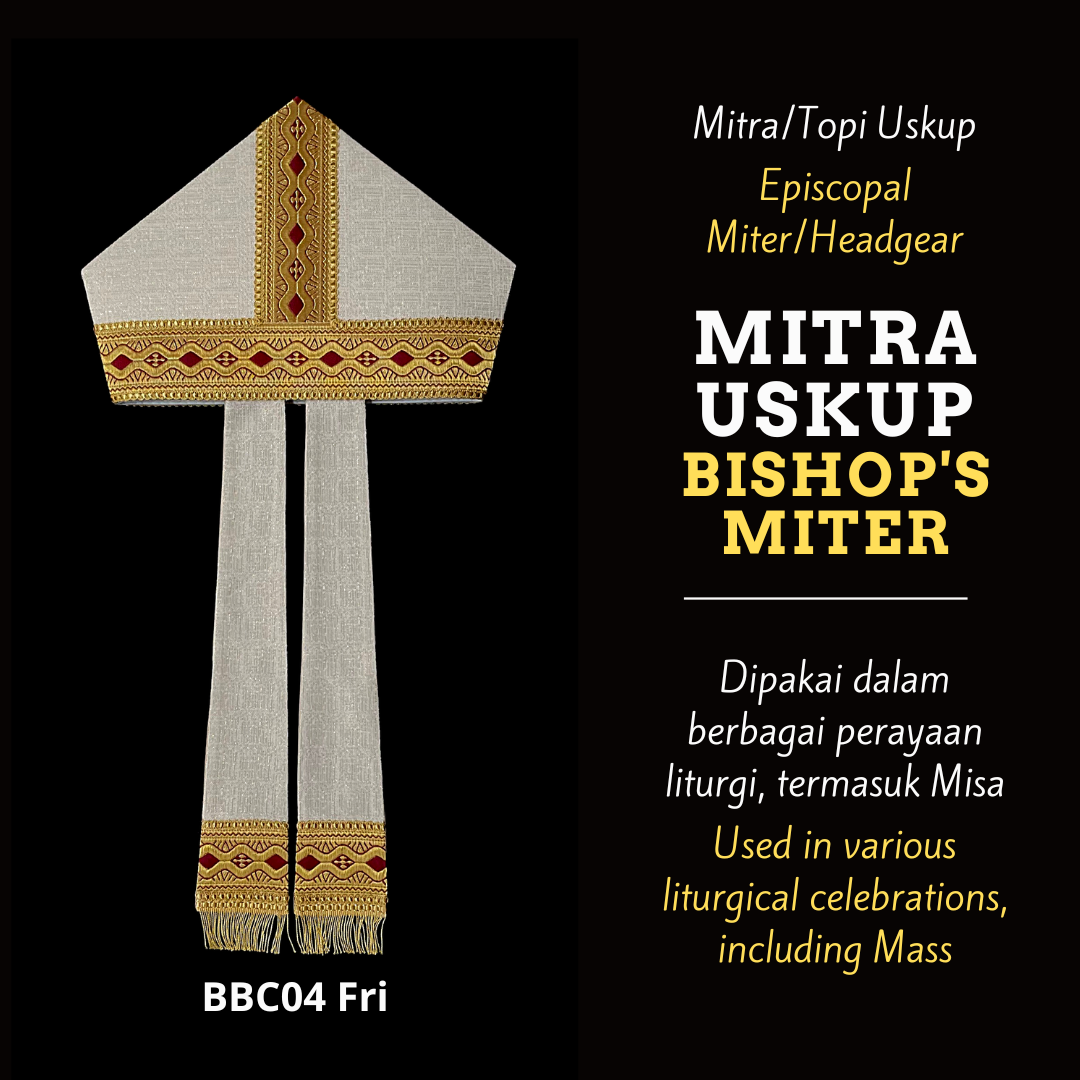 Mitra Uskup: Topi Uskup untuk Misa