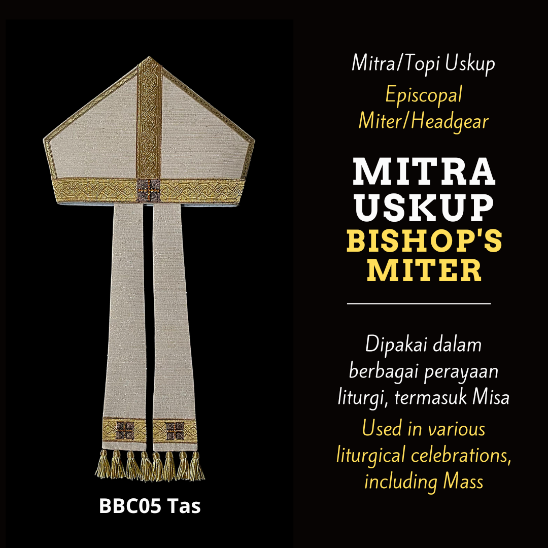 Mitra Uskup: Topi Uskup untuk Misa