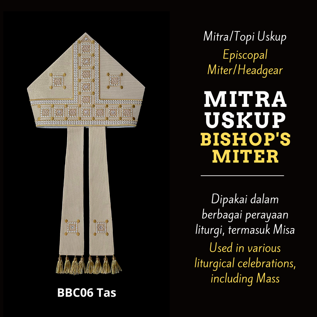 Mitra Uskup: Topi Uskup untuk Misa