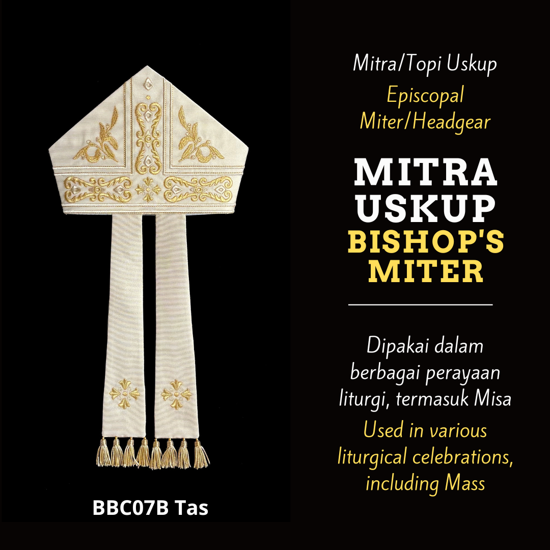 Mitra Uskup: Topi Uskup untuk Misa