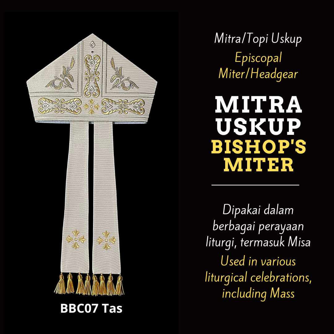 Mitra Uskup: Topi Uskup untuk Misa