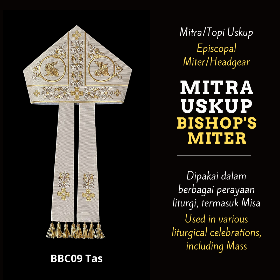 Mitra Uskup: Topi Uskup untuk Misa