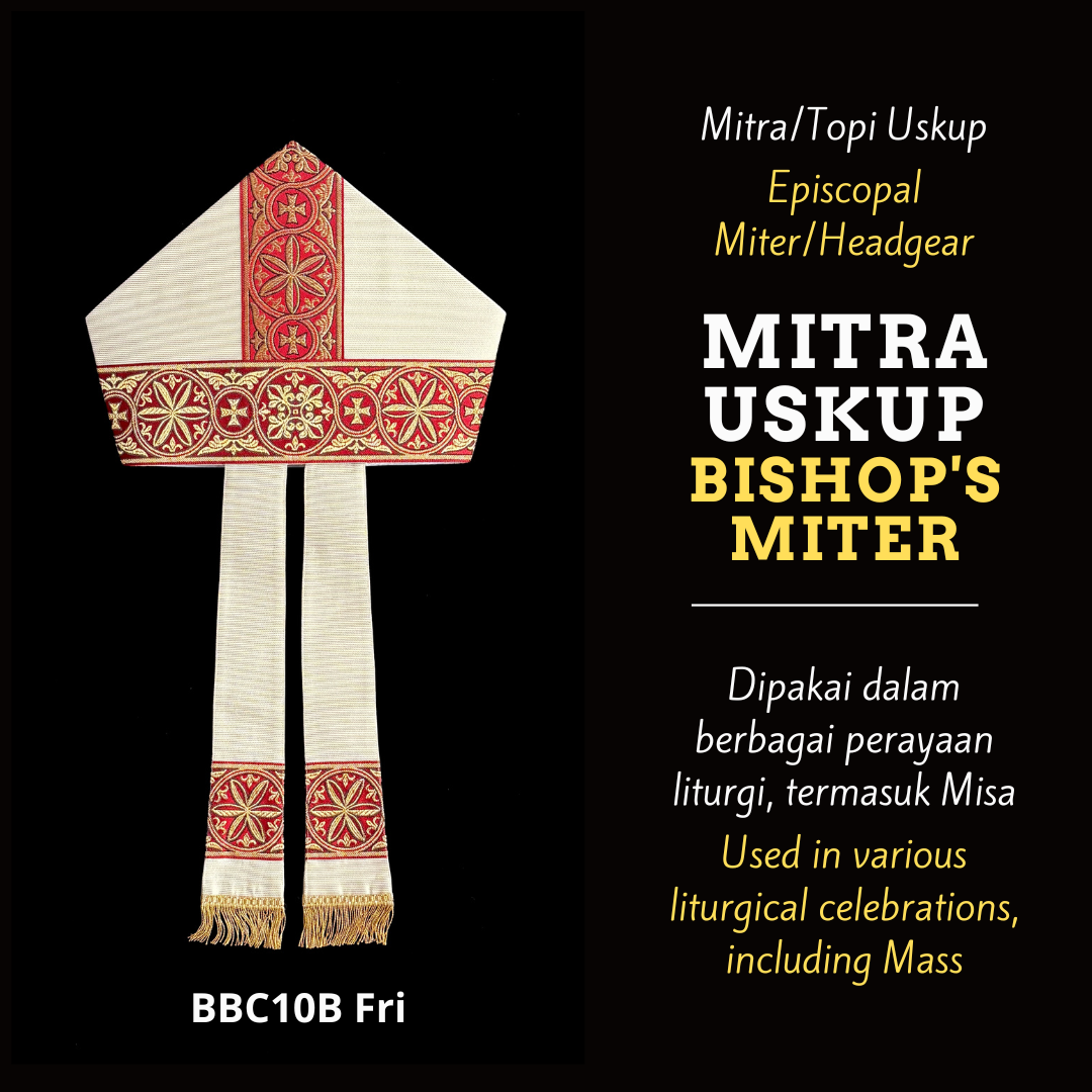 Mitra Uskup: Topi Uskup untuk Misa