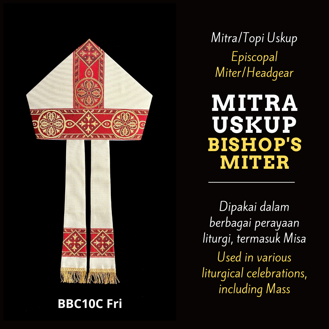 Mitra Uskup: Topi Uskup untuk Misa