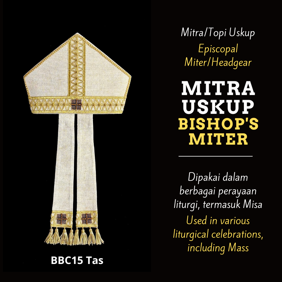 Mitra Uskup: Topi Uskup untuk Misa