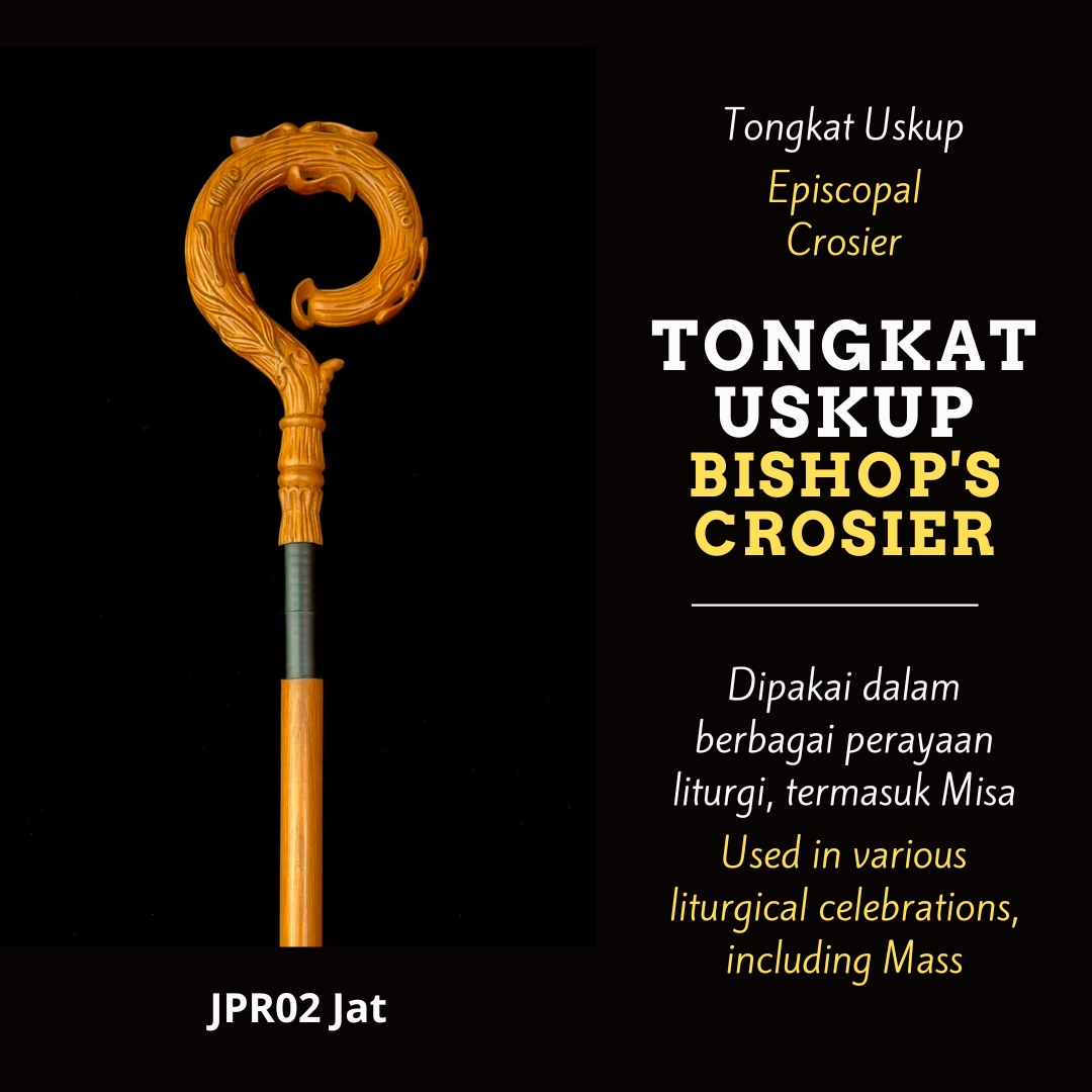Bishop's Crosier: Bishop's Crosier for Mass