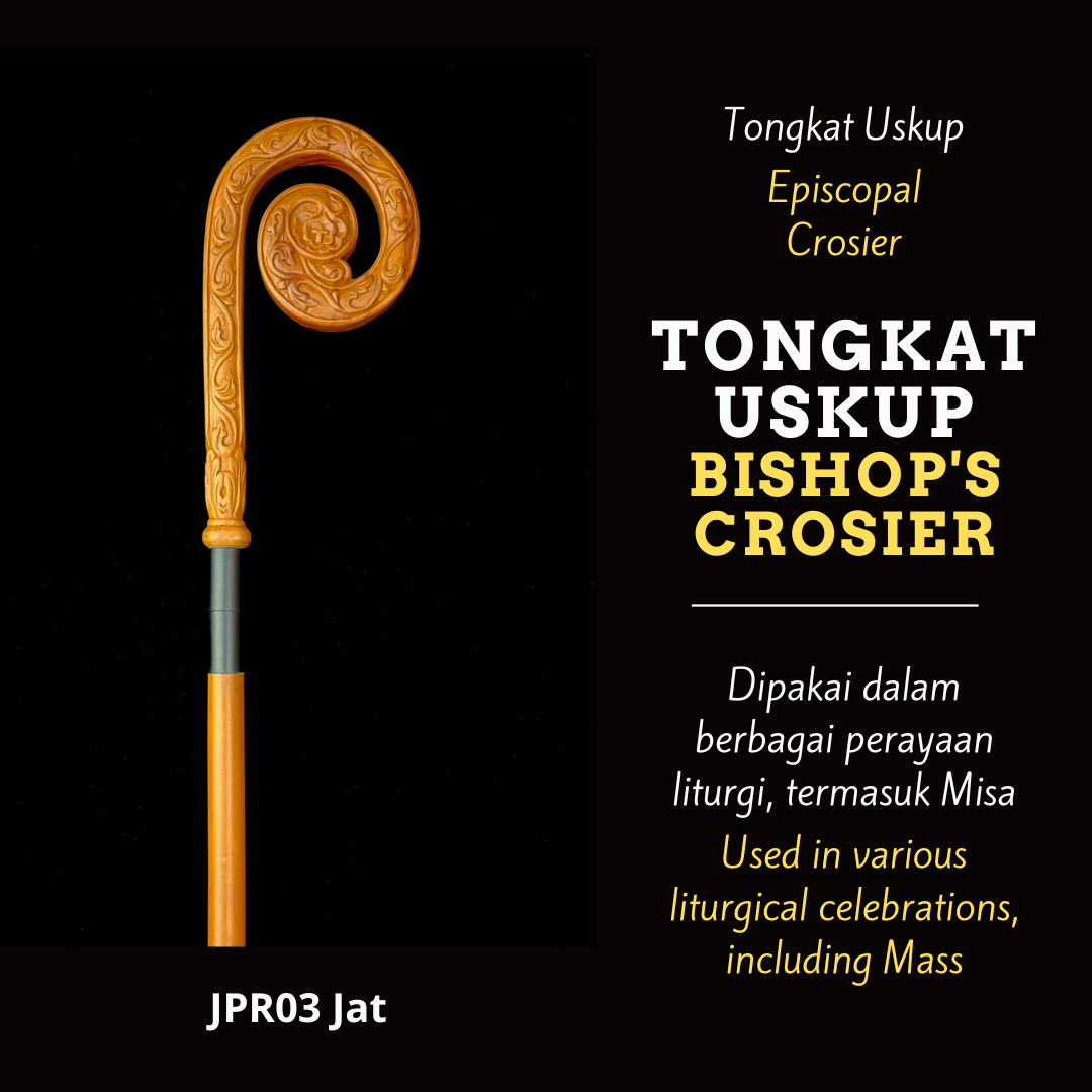Bishop's Crosier: Bishop's Crosier for Mass