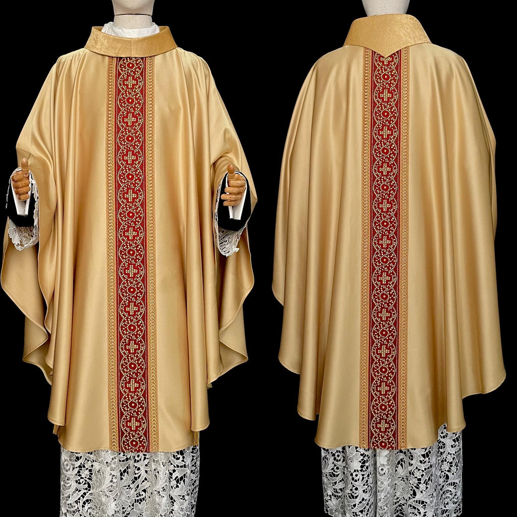 Kasula atau Busana/Jubah Misa - Model Gothic KLI01