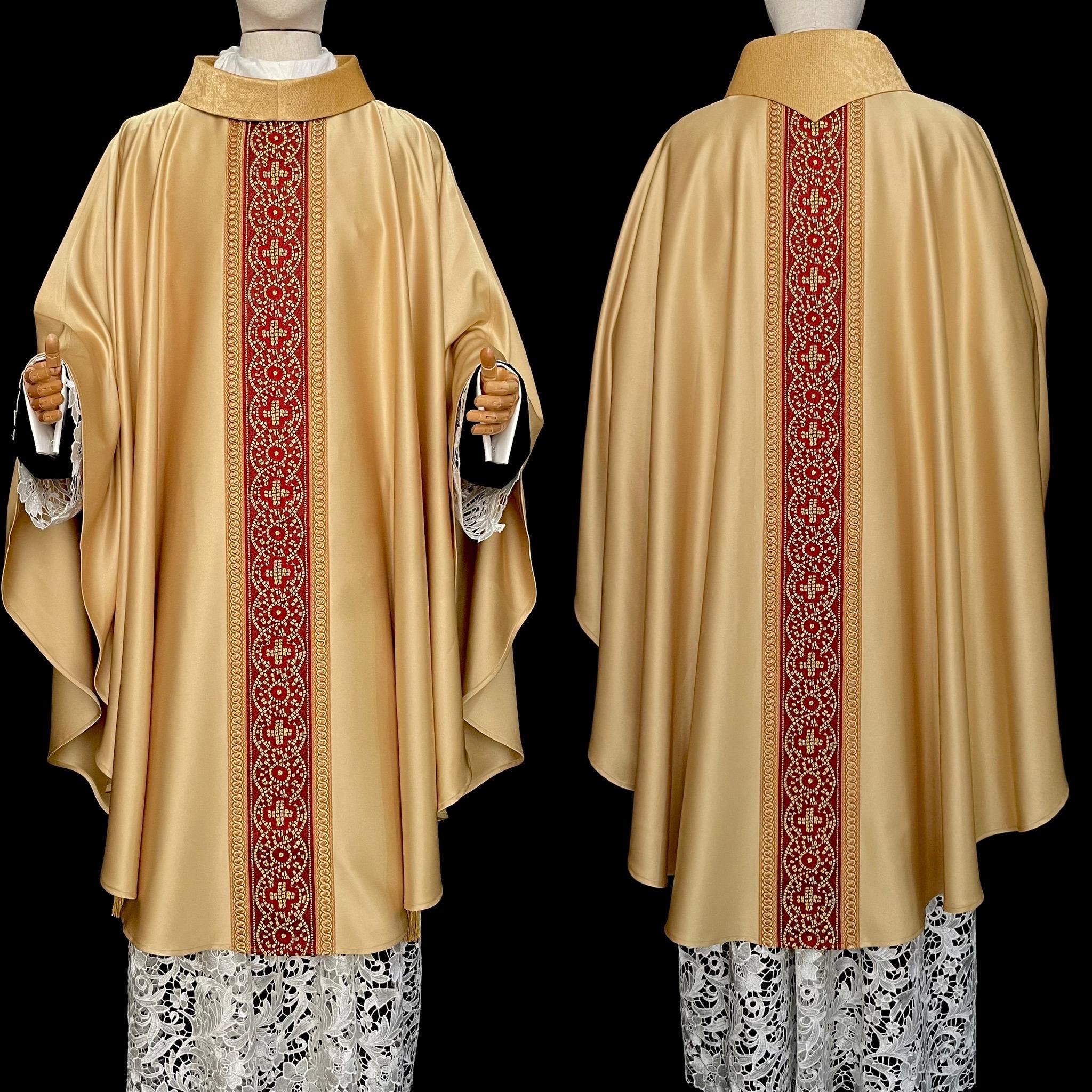 Kasula atau Busana/Jubah Misa - Model Gothic KLI01