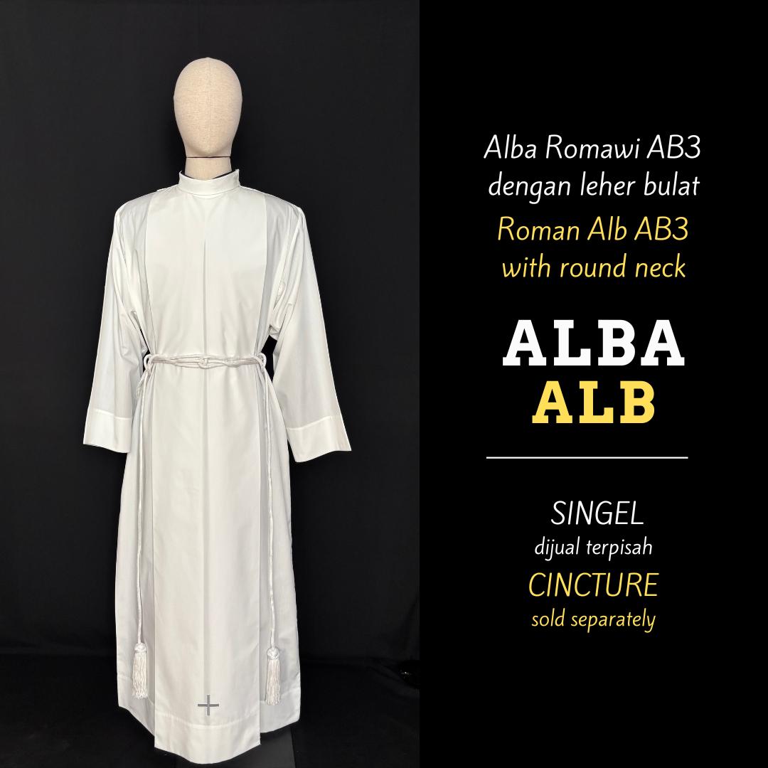 Alba Leher Bulat - Model Romawi